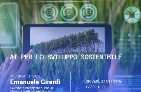 Emanuela Girardi AI per lo sviluppo sostenibile